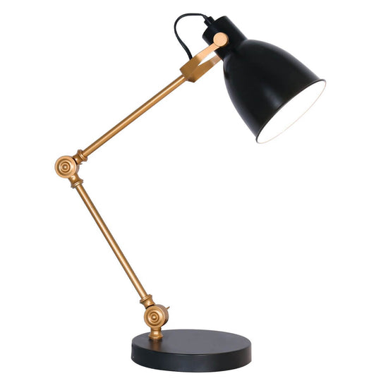 _label_, DSZ Product, feed-cond-new, feed-sl-free shipping, free-shippingSarantino Adjustable Metal Table Lamp In Black And Gold - Premium Home & Garden > Lighting > Table Lamps from Sarantino ! Shop Online Buy Now at S & D's Value Store Family Business Best Customer Service_label_, DSZ Product, feed-cond-new, feed-sl-free shipping, free-shipping