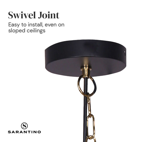 _label_, DSZ Product, feed-cond-new, feed-sl-free shipping, free-shippingSarantino Black And Gold Pendant Light - Premium Home & Garden > Lighting > Night Lights & Ambient Lighting from Sarantino ! Shop Online Buy Now at S & D's Value Store Family Business Best Customer Service_label_, DSZ Product, feed-cond-new, feed-sl-free shipping, free-shipping