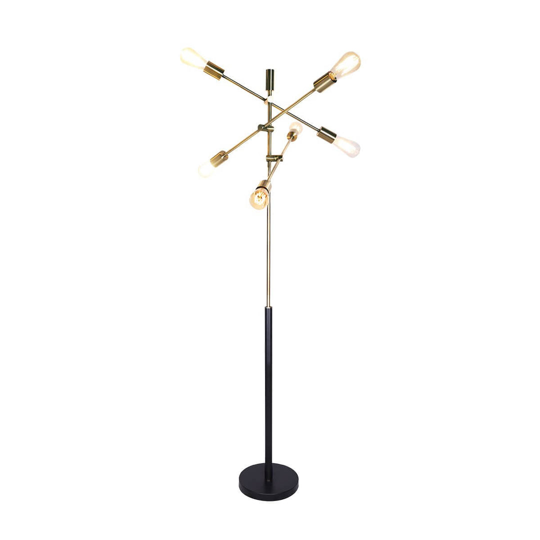 _label_, DSZ Product, feed-cond-new, feed-sl-free shipping, free-shipping, newSarantino 6 - Light Metal Sputnik Floor Lamp - Premium Home & Garden > Lighting > Night Lights & Ambient Lighting from Sarantino ! Shop Online Buy Now at S & D's Value Store Family Business Best Customer Service_label_, DSZ Product, feed-cond-new, feed-sl-free shipping, free-shipping, new