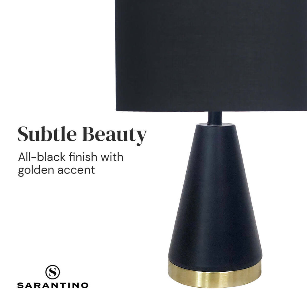 _label_, DSZ Product, feed-cond-new, feed-sl-free shipping, free-shippingSarantino Metal Table Lamp In Black And Gold - Premium Home & Garden > Lighting > Table Lamps from Sarantino ! Shop Online Buy Now at S & D's Value Store Family Business Best Customer Service_label_, DSZ Product, feed-cond-new, feed-sl-free shipping, free-shipping