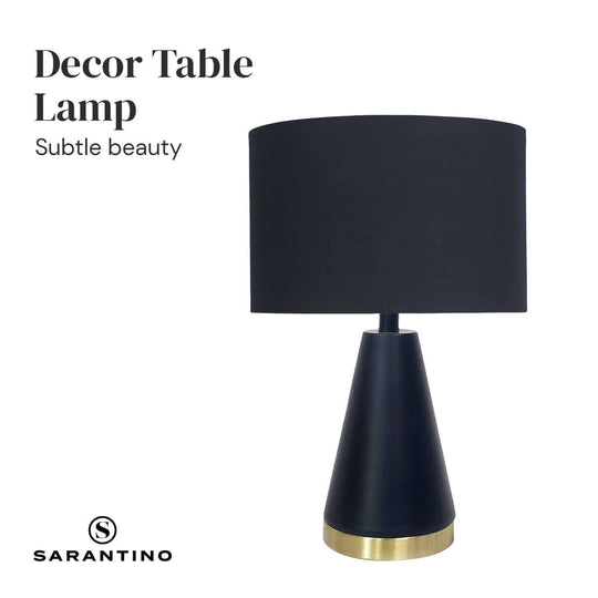 _label_, DSZ Product, feed-cond-new, feed-sl-free shipping, free-shippingSarantino Metal Table Lamp In Black And Gold - Premium Home & Garden > Lighting > Table Lamps from Sarantino ! Shop Online Buy Now at S & D's Value Store Family Business Best Customer Service_label_, DSZ Product, feed-cond-new, feed-sl-free shipping, free-shipping