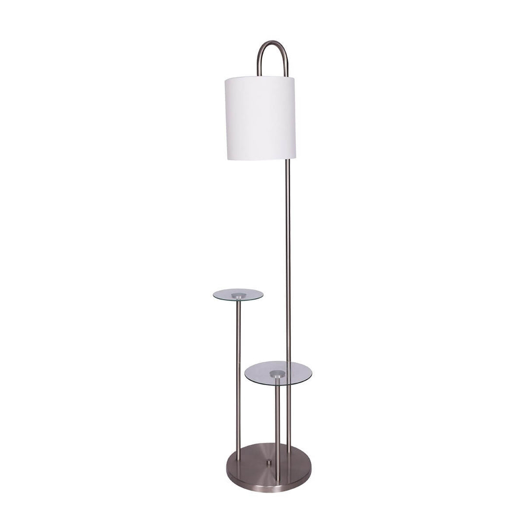 _label_, DSZ Product, feed-cond-new, feed-sl-free shipping, free-shipping, newSarantino Metal Floor Lamp With Glass Shelves - Premium Home & Garden > Lighting > Table Lamps from Sarantino ! Shop Online Buy Now at S & D's Value Store Family Business Best Customer Service_label_, DSZ Product, feed-cond-new, feed-sl-free shipping, free-shipping, new