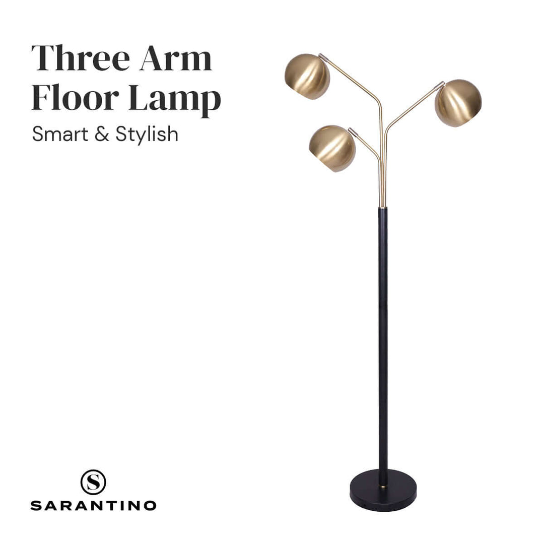 _label_, DSZ Product, feed-cond-new, feed-sl-free shipping, free-shipping, newSarantino Adjustable 3 - Arm Arc Lamp - Premium Home & Garden > Lighting > Night Lights & Ambient Lighting from Sarantino ! Shop Online Buy Now at S & D's Value Store Family Business Best Customer Service_label_, DSZ Product, feed-cond-new, feed-sl-free shipping, free-shipping, new