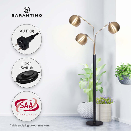 _label_, DSZ Product, feed-cond-new, feed-sl-free shipping, free-shipping, newSarantino Adjustable 3 - Arm Arc Lamp - Premium Home & Garden > Lighting > Night Lights & Ambient Lighting from Sarantino ! Shop Online Buy Now at S & D's Value Store Family Business Best Customer Service_label_, DSZ Product, feed-cond-new, feed-sl-free shipping, free-shipping, new