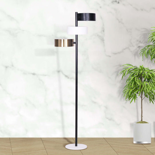 _label_, DSZ Product, feed-cond-new, feed-sl-free shipping, free-shipping, newSarantino Metal Floor Lamp With 3 Swirl Shades - Premium Home & Garden > Lighting > Night Lights & Ambient Lighting from Sarantino ! Shop Online Buy Now at S & D's Value Store Family Business Best Customer Service_label_, DSZ Product, feed-cond-new, feed-sl-free shipping, free-shipping, new