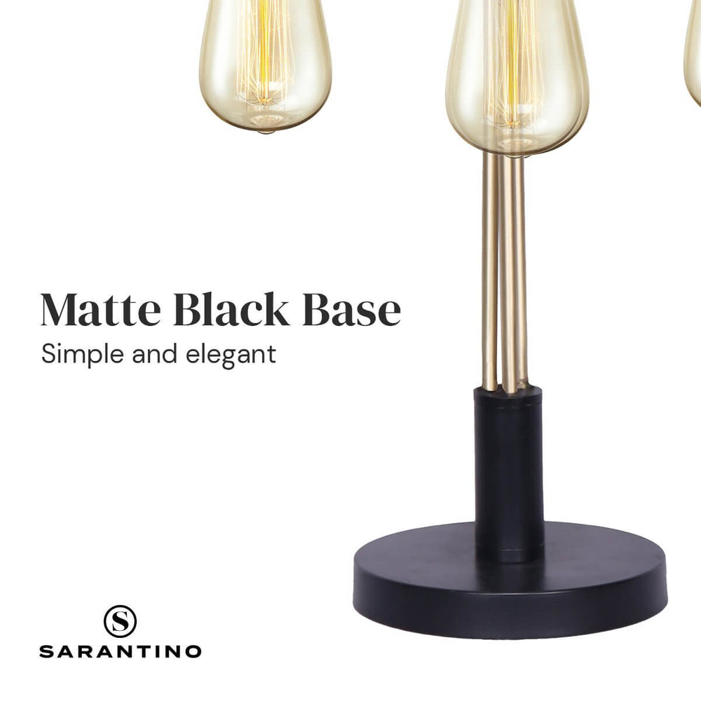 _label_, DSZ Product, feed-cond-new, feed-sl-free shipping, free-shippingSarantino Exposed Bulb Industrial Table Lamp - Premium Home & Garden > Lighting > Table Lamps from Sarantino ! Shop Online Buy Now at S & D's Value Store Family Business Best Customer Service_label_, DSZ Product, feed-cond-new, feed-sl-free shipping, free-shipping