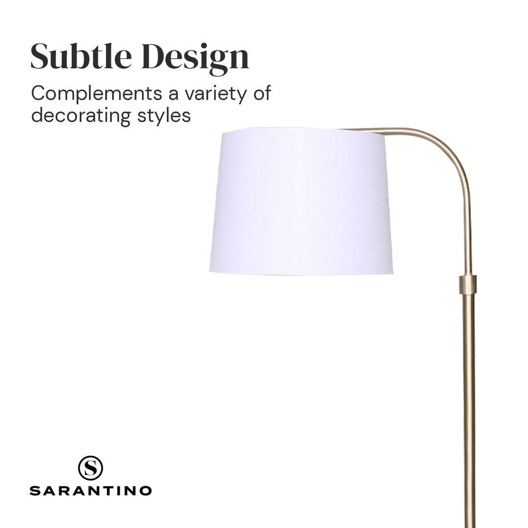 _label_, DSZ Product, feed-cond-new, feed-sl-free shipping, free-shipping, newSarantino Metal Floor Lamp Brass Finish Adjustable Height - Premium Furniture > Bathroom > Shower Heads & Screens from Sarantino ! Shop Online Buy Now at S & D's Value Store Family Business Best Customer Service_label_, DSZ Product, feed-cond-new, feed-sl-free shipping, free-shipping, new