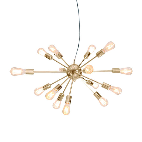 _label_, DSZ Product, feed-cond-new, feed-sl-free shipping, free-shipping, newSarantino 15 - Light Sputnik Chandelier In Brass Finish - Premium Home & Garden > DIY > Kitchen & Bathroom DIY from Sarantino ! Shop Online Buy Now at S & D's Value Store Family Business Best Customer Service_label_, DSZ Product, feed-cond-new, feed-sl-free shipping, free-shipping, new