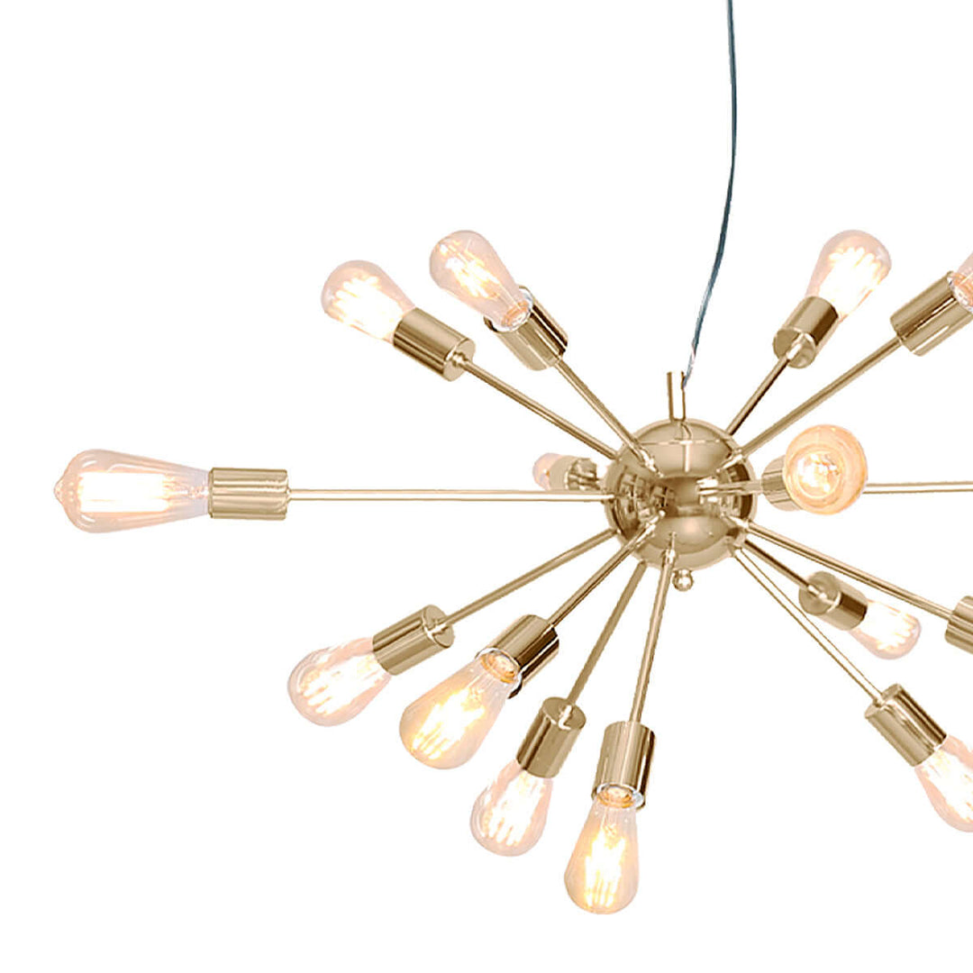 _label_, DSZ Product, feed-cond-new, feed-sl-free shipping, free-shipping, newSarantino 15 - Light Sputnik Chandelier In Brass Finish - Premium Home & Garden > DIY > Kitchen & Bathroom DIY from Sarantino ! Shop Online Buy Now at S & D's Value Store Family Business Best Customer Service_label_, DSZ Product, feed-cond-new, feed-sl-free shipping, free-shipping, new