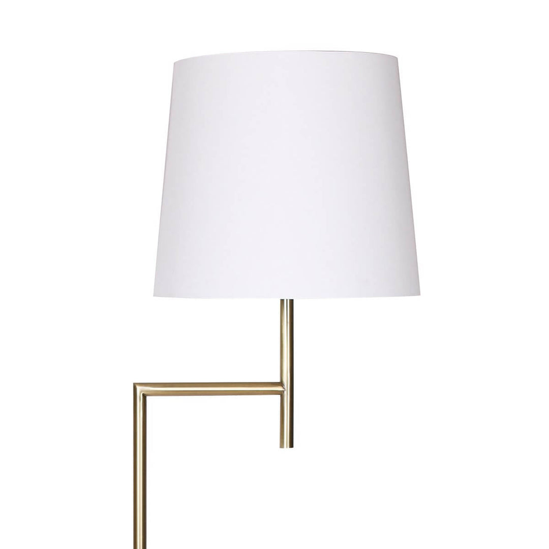 _label_, DSZ Product, feed-cond-new, feed-sl-free shipping, free-shipping, newSarantino Metal Floor Lamp In Antique Brass Finish With Cream Linen Fabric Shade - Premium Home & Garden > Lighting > Night Lights & Ambient Lighting from Sarantino ! Shop Online Buy Now at S & D's Value Store Family Business Best Customer Service_label_, DSZ Product, feed-cond-new, feed-sl-free shipping, free-shipping, new