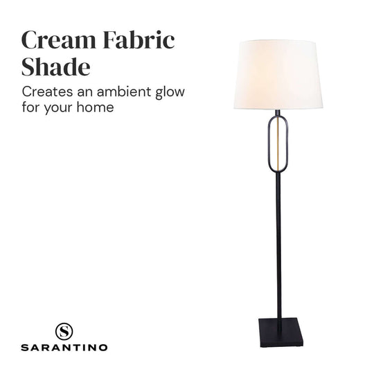 _label_, DSZ Product, feed-cond-new, feed-sl-free shipping, free-shippingSarantino Classic Floor Lamp With Empire Shade - Premium Home & Garden > Lighting > Night Lights & Ambient Lighting from Sarantino ! Shop Online Buy Now at S & D's Value Store Family Business Best Customer Service_label_, DSZ Product, feed-cond-new, feed-sl-free shipping, free-shipping