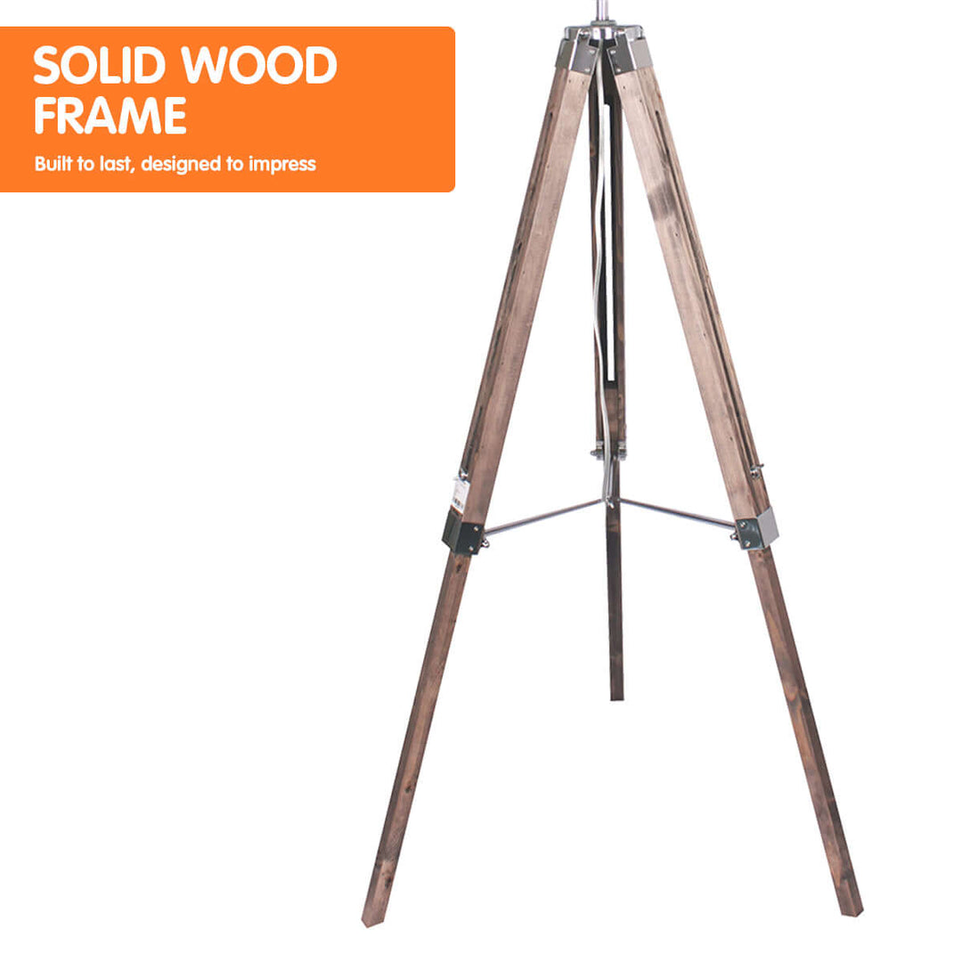 _label_, DSZ Product, feed-cond-new, feed-sl-free shipping, free-shipping, newSarantino Timber Tripod Floor Lamp Adjustable Height Taper Fabric - Premium Home & Garden > Shading > Umbrellas & Sunshades from Sarantino ! Shop Online Buy Now at S & D's Value Store Family Business Best Customer Service_label_, DSZ Product, feed-cond-new, feed-sl-free shipping, free-shipping, new