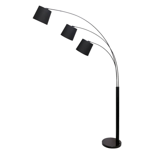 _label_, DSZ Product, feed-cond-new, feed-sl-free shipping, free-shippingSarantino 3 - Light Arc Floor Lamp Adjustable Black 3 Shades - Premium Home & Garden > Lighting > Night Lights & Ambient Lighting from Sarantino ! Shop Online Buy Now at S & D's Value Store Family Business Best Customer Service_label_, DSZ Product, feed-cond-new, feed-sl-free shipping, free-shipping