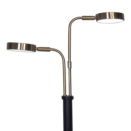 _label_, DSZ Product, feed-cond-new, feed-sl-free shipping, free-shippingSarantino Led Metal Table Lamp With 2 Lights Brushed Gold Black Finish - Premium Home & Garden > Lighting > Ceiling Lights from Sarantino ! Shop Online Buy Now at S & D's Value Store Family Business Best Customer Service_label_, DSZ Product, feed-cond-new, feed-sl-free shipping, free-shipping