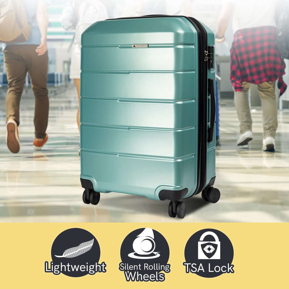 DSZ Product, feed-cond-new, feed-sl-DSZ Freight Payable, newOlympus Artemis 28In Hard Shell Suitcase  Abs+Pc - Electric Teal - Premium Home & Garden > Travel > Suitcases from Olympus ! Shop Online Buy Now at S & D's Value Store Family Business Best Customer ServiceDSZ Product, feed-cond-new, feed-sl-DSZ Freight Payable, new