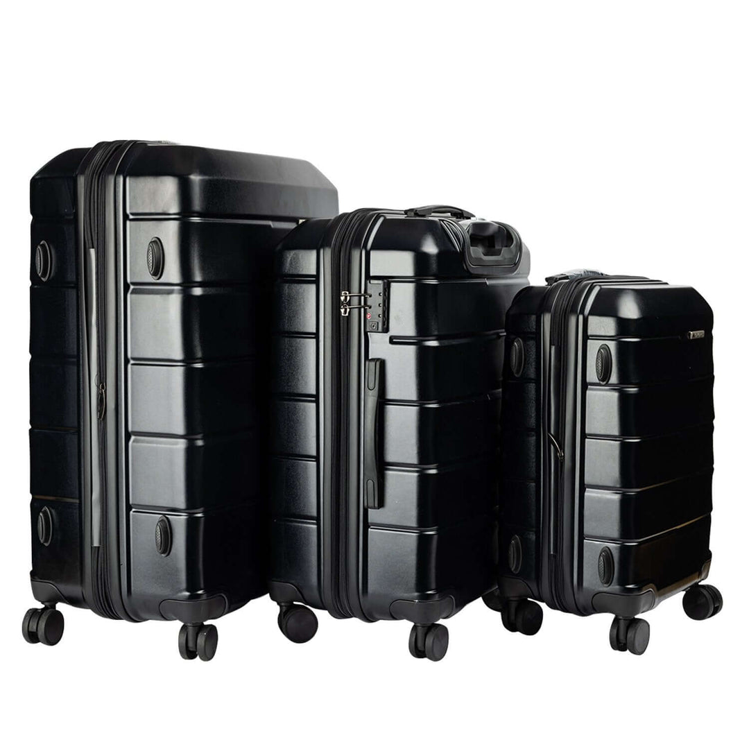 DSZ Product, feed-cond-new, feed-sl-DSZ Freight Payable, newOlympus 3Pc Artemis Luggage Set Hard Shell Suitcase Abs+Pc  Jet Black - Premium Home & Garden > Travel > Suitcases from Olympus ! Shop Online Buy Now at S & D's Value Store Family Business Best Customer ServiceDSZ Product, feed-cond-new, feed-sl-DSZ Freight Payable, new