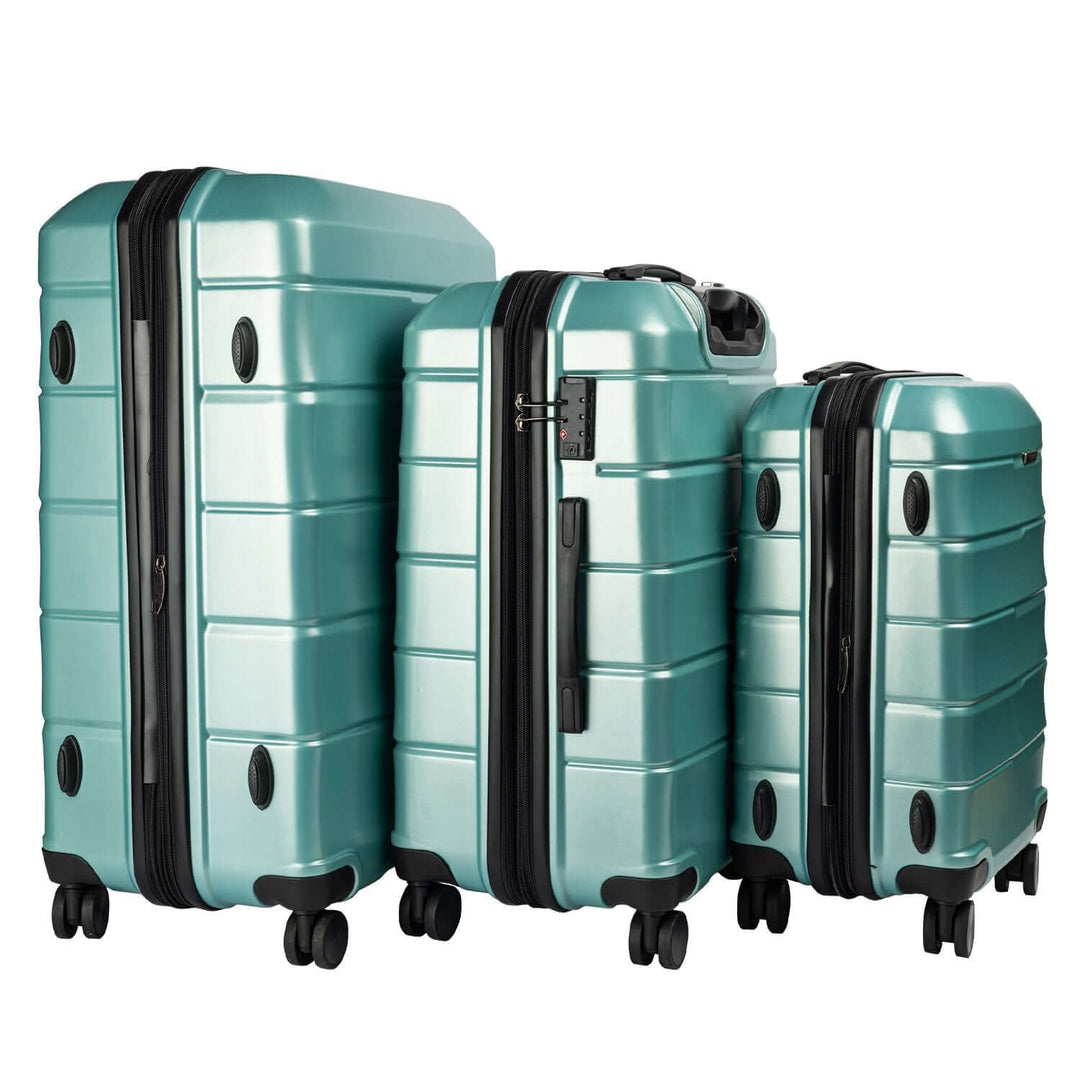 DSZ Product, feed-cond-new, feed-sl-DSZ Freight Payable, newOlympus 3Pc Artemis Luggage Set Hard Shell  Abs+Pc - Electric Teal - Premium Home & Garden > Travel > Suitcases from Olympus ! Shop Online Buy Now at S & D's Value Store Family Business Best Customer ServiceDSZ Product, feed-cond-new, feed-sl-DSZ Freight Payable, new