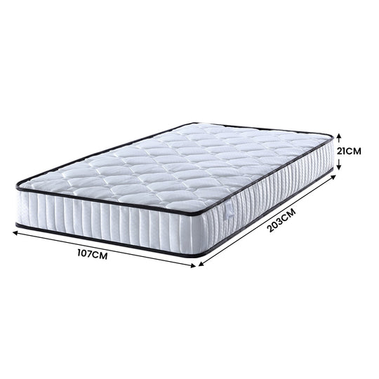 DSZ Product, feed-cond-new, feed-sl-DSZ Freight Payable, newLaura Hill King Single Size Mattress Pocket Spring High Density Foam For Bed - Premium Furniture > Mattresses > Mattress Toppers from Laura Hill ! Shop Online Buy Now at S & D's Value Store Family Business Best Customer ServiceDSZ Product, feed-cond-new, feed-sl-DSZ Freight Payable, new