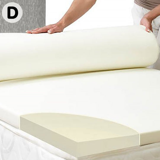 _label_, DSZ Product, feed-cond-new, feed-sl-free shipping, free-shipping, newLaura Hill High Density Mattress Foam Topper 5Cm - Double - Premium Furniture > Mattresses > Mattress Toppers from Laura Hill ! Shop Online Buy Now at S & D's Value Store Family Business Best Customer Service_label_, DSZ Product, feed-cond-new, feed-sl-free shipping, free-shipping, new