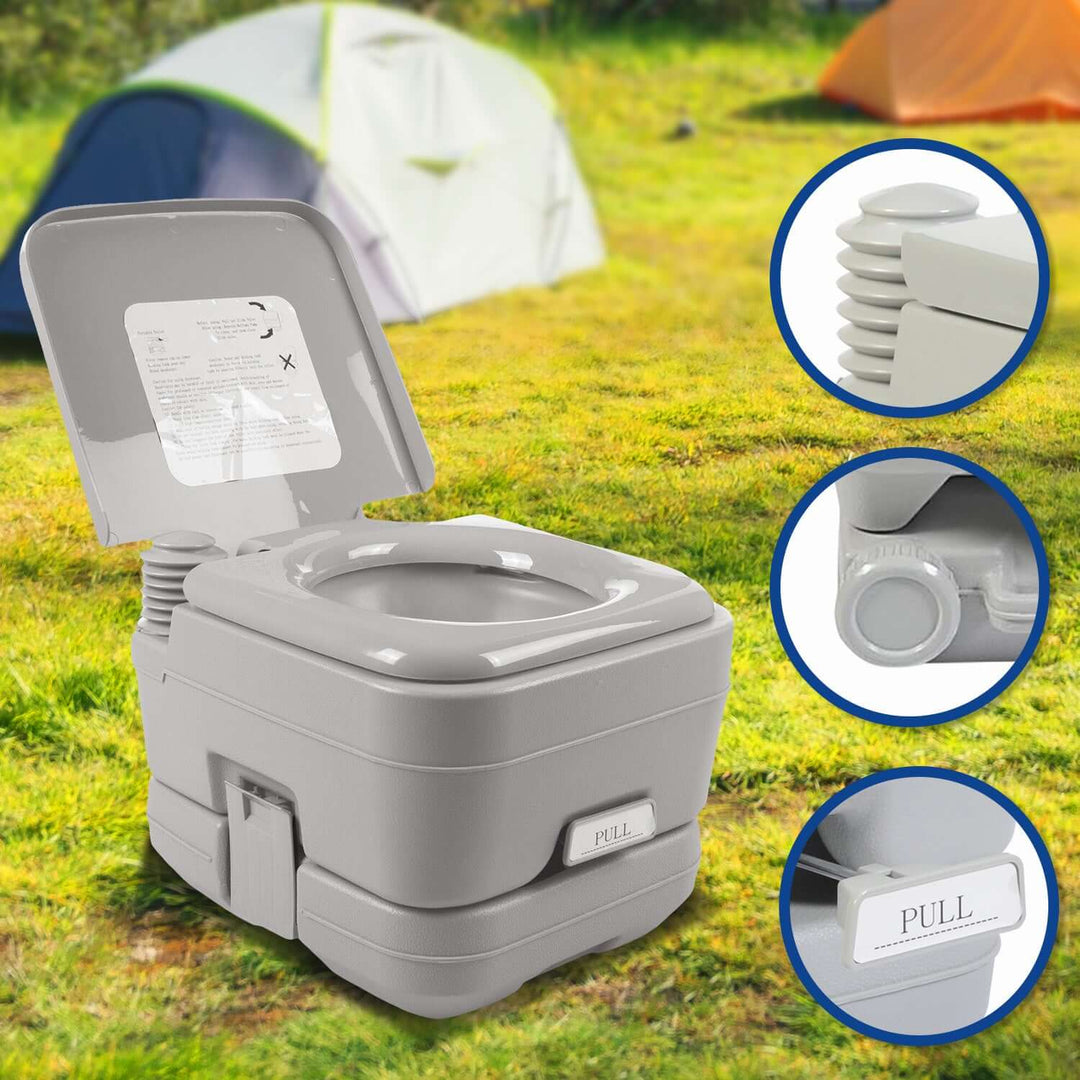 _label_, DSZ Product, feed-cond-new, feed-sl-free shipping, free-shipping, newWallaroo 10L Camping Portable Toilet - Premium Outdoor Recreation > Camping > Portable Toilets & Showers from Wallaroo ! Shop Online Buy Now at S & D's Value Store Family Business Best Customer Service_label_, DSZ Product, feed-cond-new, feed-sl-free shipping, free-shipping, new