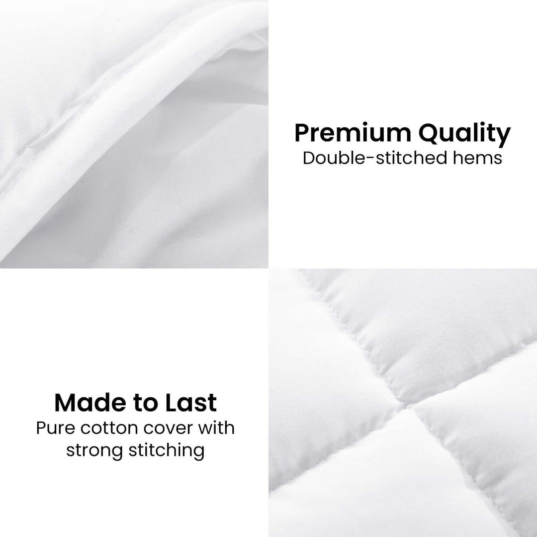 _label_, DSZ Product, feed-cond-new, feed-sl-free shipping, free-shippingLaura Hill 500Gsm Duck Down Feather Quilt Duvet Doona - King - Premium Home & Garden > Bedding > Quilts & Duvets from Laura Hill ! Shop Online Buy Now at S & D's Value Store Family Business Best Customer Service_label_, DSZ Product, feed-cond-new, feed-sl-free shipping, free-shipping