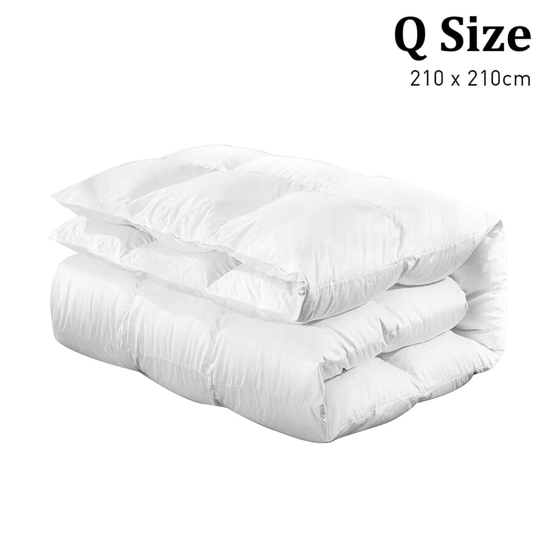 _label_, DSZ Product, feed-cond-new, feed-sl-free shipping, free-shippingLaura Hill 500Gsm Duck Down Feather Quilt Comforter Doona - Queen - Premium Home & Garden > Bedding > Quilts & Duvets from Laura Hill ! Shop Online Buy Now at S & D's Value Store Family Business Best Customer Service_label_, DSZ Product, feed-cond-new, feed-sl-free shipping, free-shipping