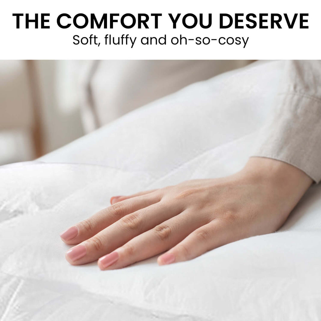 _label_, DSZ Product, feed-cond-new, feed-sl-free shipping, free-shippingLaura Hill 500Gsm Duck Down Feather Quilt Comforter Doona - Queen - Premium Home & Garden > Bedding > Quilts & Duvets from Laura Hill ! Shop Online Buy Now at S & D's Value Store Family Business Best Customer Service_label_, DSZ Product, feed-cond-new, feed-sl-free shipping, free-shipping