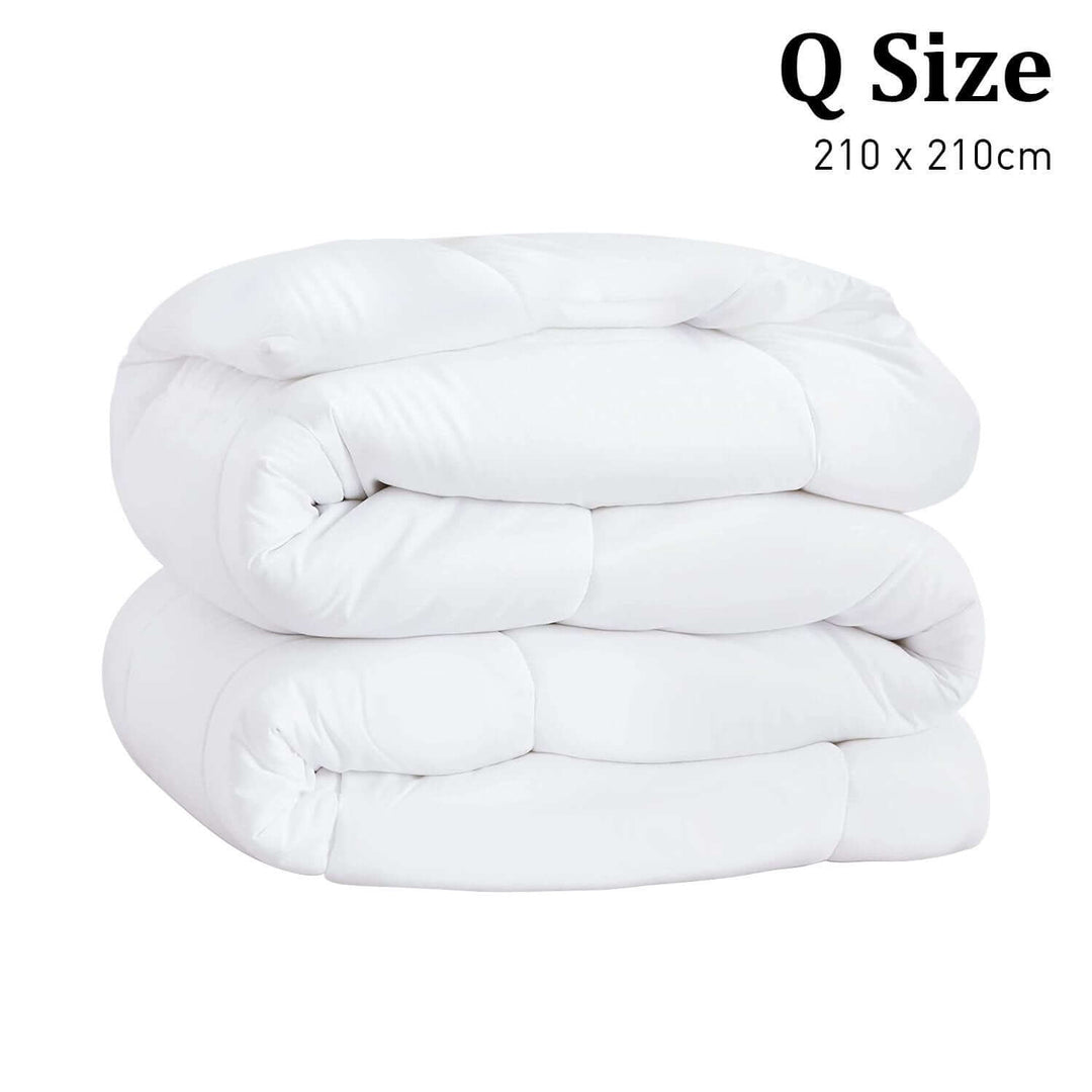 _label_, DSZ Product, feed-cond-new, feed-sl-free shipping, free-shippingLaura Hill 500Gsm Goose Down Feather Comforter Doona - Queen - Premium Home & Garden > Bedding > Quilts & Duvets from Laura Hill ! Shop Online Buy Now at S & D's Value Store Family Business Best Customer Service_label_, DSZ Product, feed-cond-new, feed-sl-free shipping, free-shipping