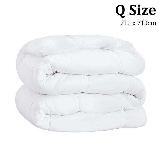 _label_, DSZ Product, feed-cond-new, feed-sl-free shipping, free-shippingLaura Hill 500Gsm Goose Down Feather Comforter Doona - Queen - Premium Home & Garden > Bedding > Quilts & Duvets from Laura Hill ! Shop Online Buy Now at S & D's Value Store Family Business Best Customer Service_label_, DSZ Product, feed-cond-new, feed-sl-free shipping, free-shipping