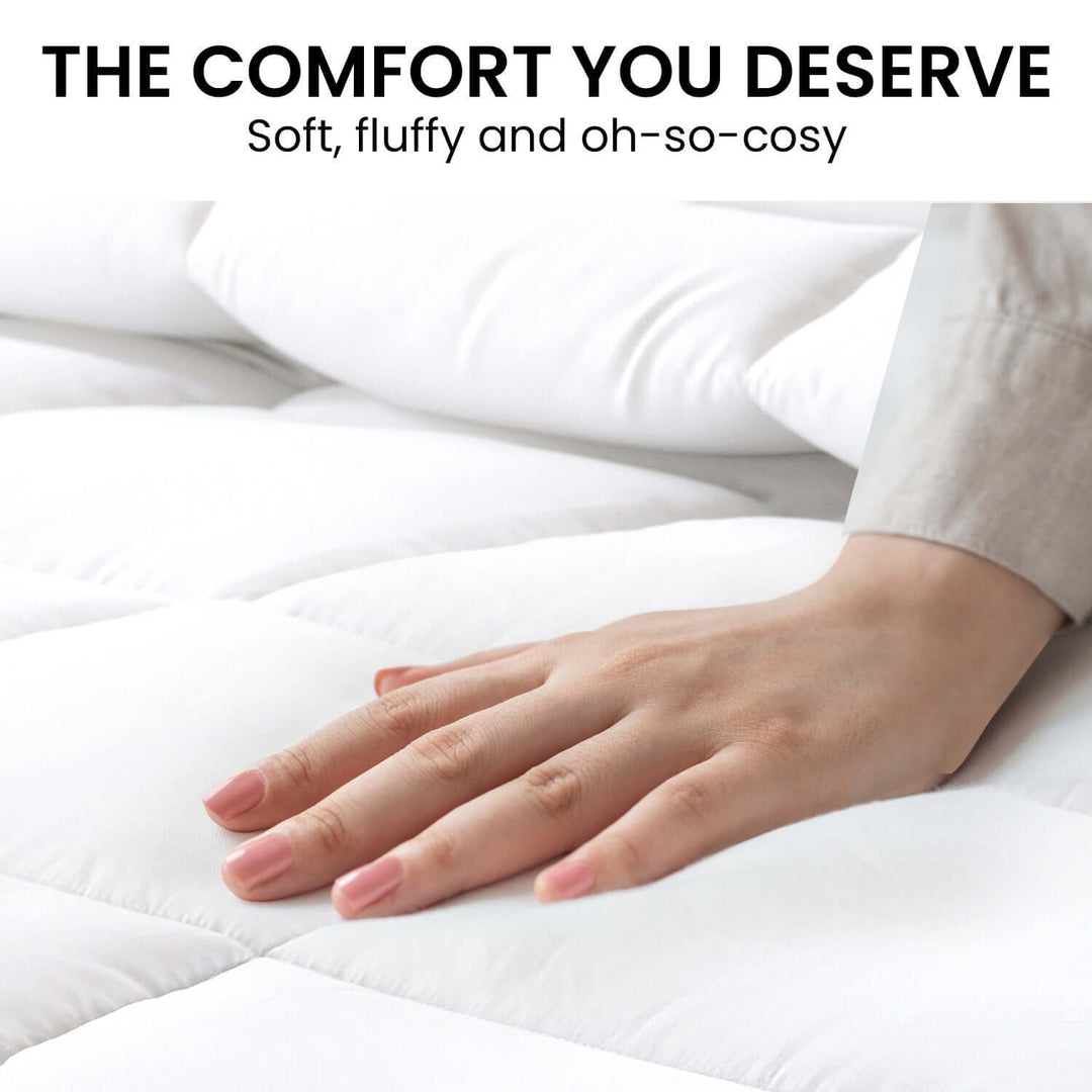 _label_, DSZ Product, feed-cond-new, feed-sl-free shipping, free-shippingLaura Hill 500Gsm Goose Down Feather Comforter Doona - Queen - Premium Home & Garden > Bedding > Quilts & Duvets from Laura Hill ! Shop Online Buy Now at S & D's Value Store Family Business Best Customer Service_label_, DSZ Product, feed-cond-new, feed-sl-free shipping, free-shipping