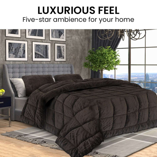 _label_, DSZ Product, feed-cond-new, feed-sl-free shipping, free-shippingLaura Hill 600Gsm Faux Mink Quilt Comforter Doona - King - Premium Home & Garden > Bedding > Quilts & Duvets from Laura Hill ! Shop Online Buy Now at S & D's Value Store Family Business Best Customer Service_label_, DSZ Product, feed-cond-new, feed-sl-free shipping, free-shipping