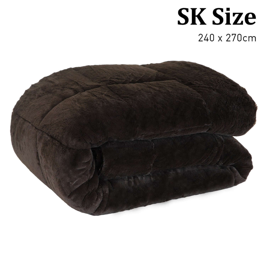 _label_, DSZ Product, feed-cond-new, feed-sl-free shipping, free-shippingLaura Hill Faux Mink Comforter Quilt Doona Duvet 600Gsm - Super King - Premium Home & Garden > Bedding > Quilts & Duvets from Laura Hill ! Shop Online Buy Now at S & D's Value Store Family Business Best Customer Service_label_, DSZ Product, feed-cond-new, feed-sl-free shipping, free-shipping