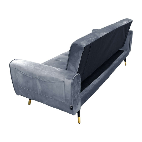 DSZ Product, feed-cond-new, feed-sl-DSZ Freight Payable, newSarantino Ava 3 - Seater Tufted Velvet Sofa Bed By Sarantino - Light Grey - Premium Furniture > Bar Stools & Chairs > Arm Chairs & Recliners from Sarantino ! Shop Online Buy Now at S & D's Value Store Family Business Best Customer ServiceDSZ Product, feed-cond-new, feed-sl-DSZ Freight Payable, new