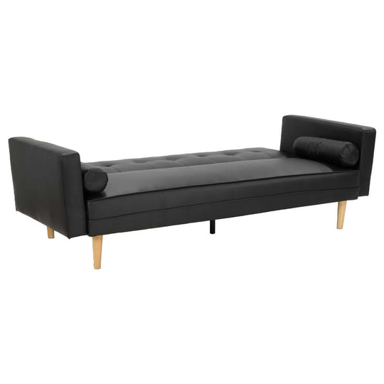 DSZ Product, feed-cond-new, feed-sl-DSZ Freight Payable, newSarantino Madison Faux Leather Sofa Bed Lounge Couch Futon Furniture Home Suite - Black - Premium Furniture > Bar Stools & Chairs > Arm Chairs & Recliners from Sarantino ! Shop Online Buy Now at S & D's Value Store Family Business Best Customer ServiceDSZ Product, feed-cond-new, feed-sl-DSZ Freight Payable, new