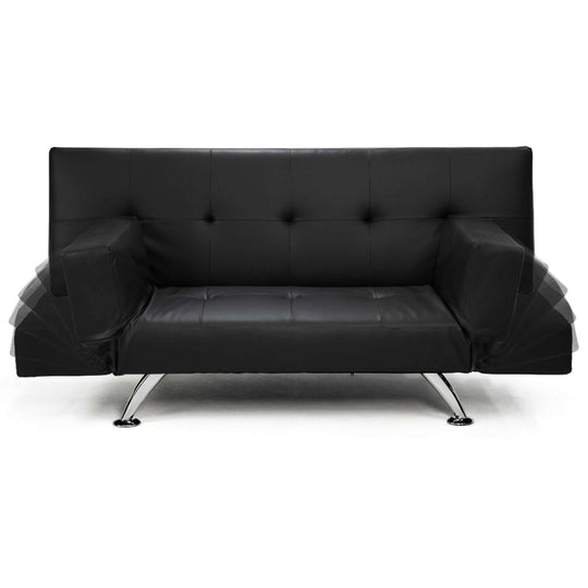 DSZ Product, feed-cond-new, feed-sl-DSZ Freight Payable, newSarantino Brooklyn Sofa Bed Faux Leather Lounge Couch Futon Furniture Adjustable Suite Bk - Premium Furniture > Sofas > Sofas & Sofa Beds from Sarantino ! Shop Online Buy Now at S & D's Value Store Family Business Best Customer ServiceDSZ Product, feed-cond-new, feed-sl-DSZ Freight Payable, new