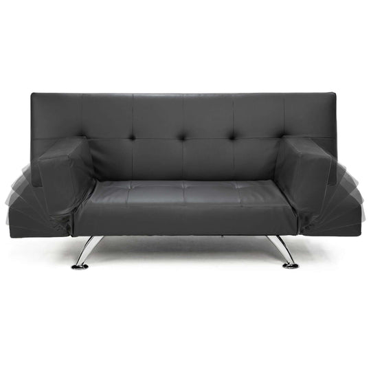 DSZ Product, feed-cond-new, feed-sl-DSZ Freight Payable, newSarantino Brooklyn Sofa Bed Lounge Faux Leather Couch Futon Furniture Adjustable Suite Gr - Premium Furniture > Bar Stools & Chairs > Arm Chairs & Recliners from Sarantino ! Shop Online Buy Now at S & D's Value Store Family Business Best Customer ServiceDSZ Product, feed-cond-new, feed-sl-DSZ Freight Payable, new