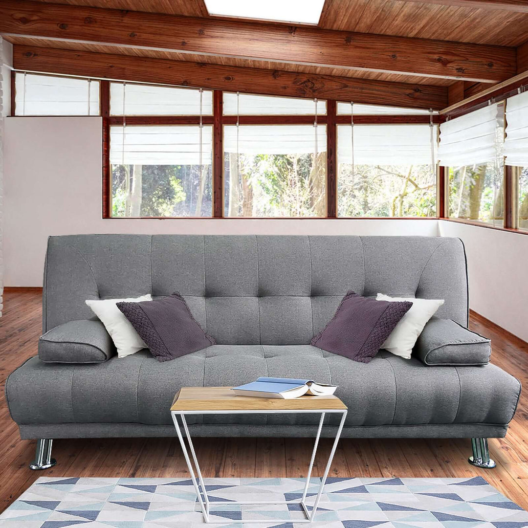 DSZ Product, feed-cond-new, feed-sl-DSZ Freight Payable, newSarantino Manhattan Sofa Bed Lounge Couch Futon Furniture Home Light Grey Linen Suite - Premium Furniture > Bar Stools & Chairs > Arm Chairs & Recliners from Sarantino ! Shop Online Buy Now at S & D's Value Store Family Business Best Customer ServiceDSZ Product, feed-cond-new, feed-sl-DSZ Freight Payable, new