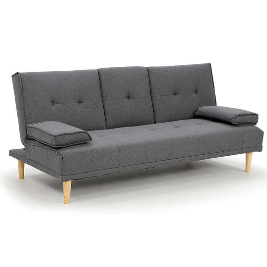 DSZ Product, feed-cond-new, feed-sl-DSZ Freight Payable, newSarantino Rochester Linen Fabric Sofa Bed Lounge Couch Futon Furniture Suite - Dark Grey - Premium Furniture > Bar Stools & Chairs > Arm Chairs & Recliners from Sarantino ! Shop Online Buy Now at S & D's Value Store Family Business Best Customer ServiceDSZ Product, feed-cond-new, feed-sl-DSZ Freight Payable, new