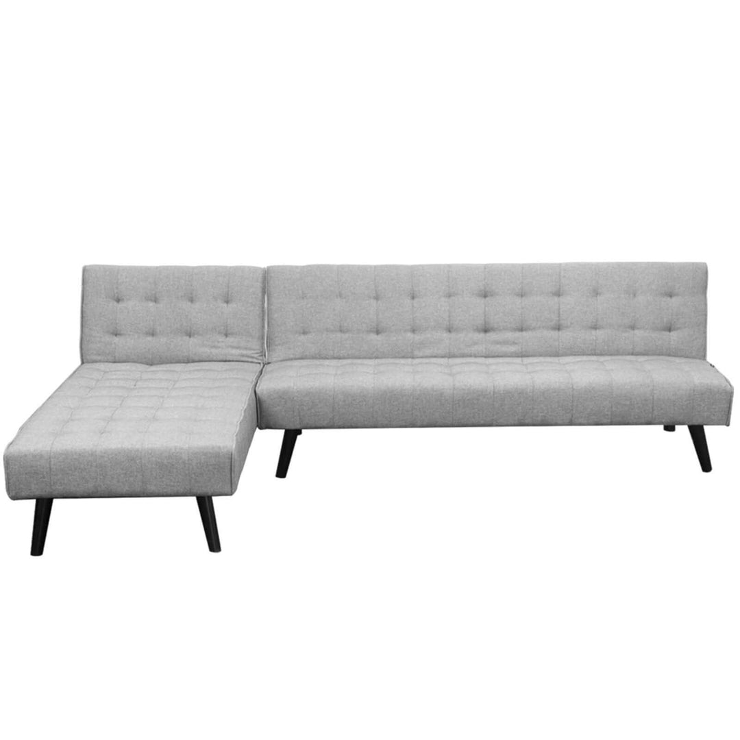 DSZ Product, feed-cond-new, feed-sl-DSZ Freight Payable, newSarantino 3 - Seater Corner Sofa Bed With Lounge Chaise Couch Furniture Light Grey - Premium Furniture > Bar Stools & Chairs > Arm Chairs & Recliners from Sarantino ! Shop Online Buy Now at S & D's Value Store Family Business Best Customer ServiceDSZ Product, feed-cond-new, feed-sl-DSZ Freight Payable, new