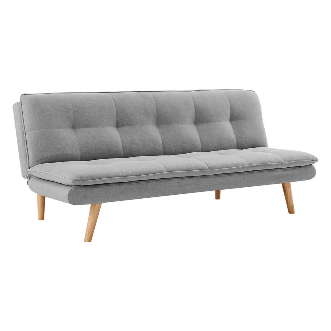 DSZ Product, feed-cond-new, feed-sl-DSZ Freight Payable, newSarantino 3 Seater Linen Couch Sofa Bed Lounge Futon - Light Grey - Premium Furniture > Bar Stools & Chairs > Arm Chairs & Recliners from Sarantino ! Shop Online Buy Now at S & D's Value Store Family Business Best Customer ServiceDSZ Product, feed-cond-new, feed-sl-DSZ Freight Payable, new