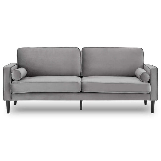 DSZ Product, feed-cond-new, feed-sl-DSZ Freight Payable, newSarantino Faux Velvet Sofa Bed Couch Furniture Lounge Suite Seat Grey - Premium Furniture > Bar Stools & Chairs > Arm Chairs & Recliners from Sarantino ! Shop Online Buy Now at S & D's Value Store Family Business Best Customer ServiceDSZ Product, feed-cond-new, feed-sl-DSZ Freight Payable, new