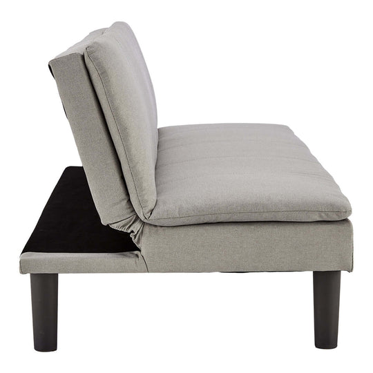 DSZ Product, feed-cond-new, feed-sl-DSZ Freight Payable, newSarantino 3 Seater Modular Faux Linen Fabric Sofa Bed Couch Light Grey - Premium Furniture > Bar Stools & Chairs > Arm Chairs & Recliners from Sarantino ! Shop Online Buy Now at S & D's Value Store Family Business Best Customer ServiceDSZ Product, feed-cond-new, feed-sl-DSZ Freight Payable, new