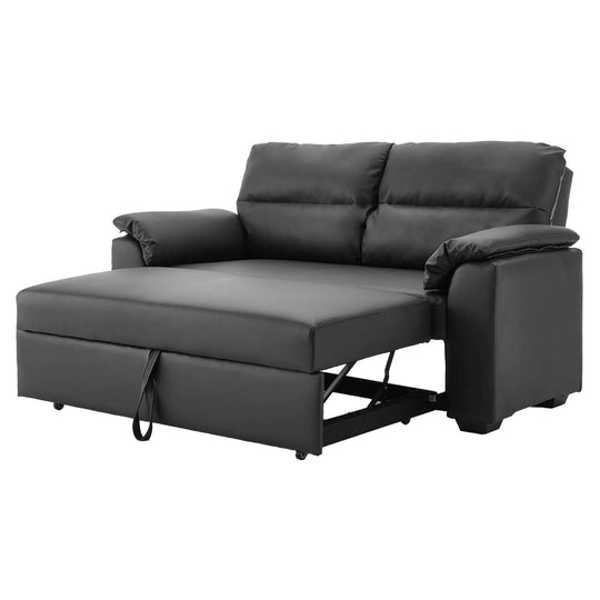 DSZ Product, feed-cond-new, feed-sl-DSZ Freight Payable, newSarantino Faux Leather Sofa Bed Couch Lounge - Black - Premium Furniture > Bar Stools & Chairs > Arm Chairs & Recliners from Sarantino ! Shop Online Buy Now at S & D's Value Store Family Business Best Customer ServiceDSZ Product, feed-cond-new, feed-sl-DSZ Freight Payable, new