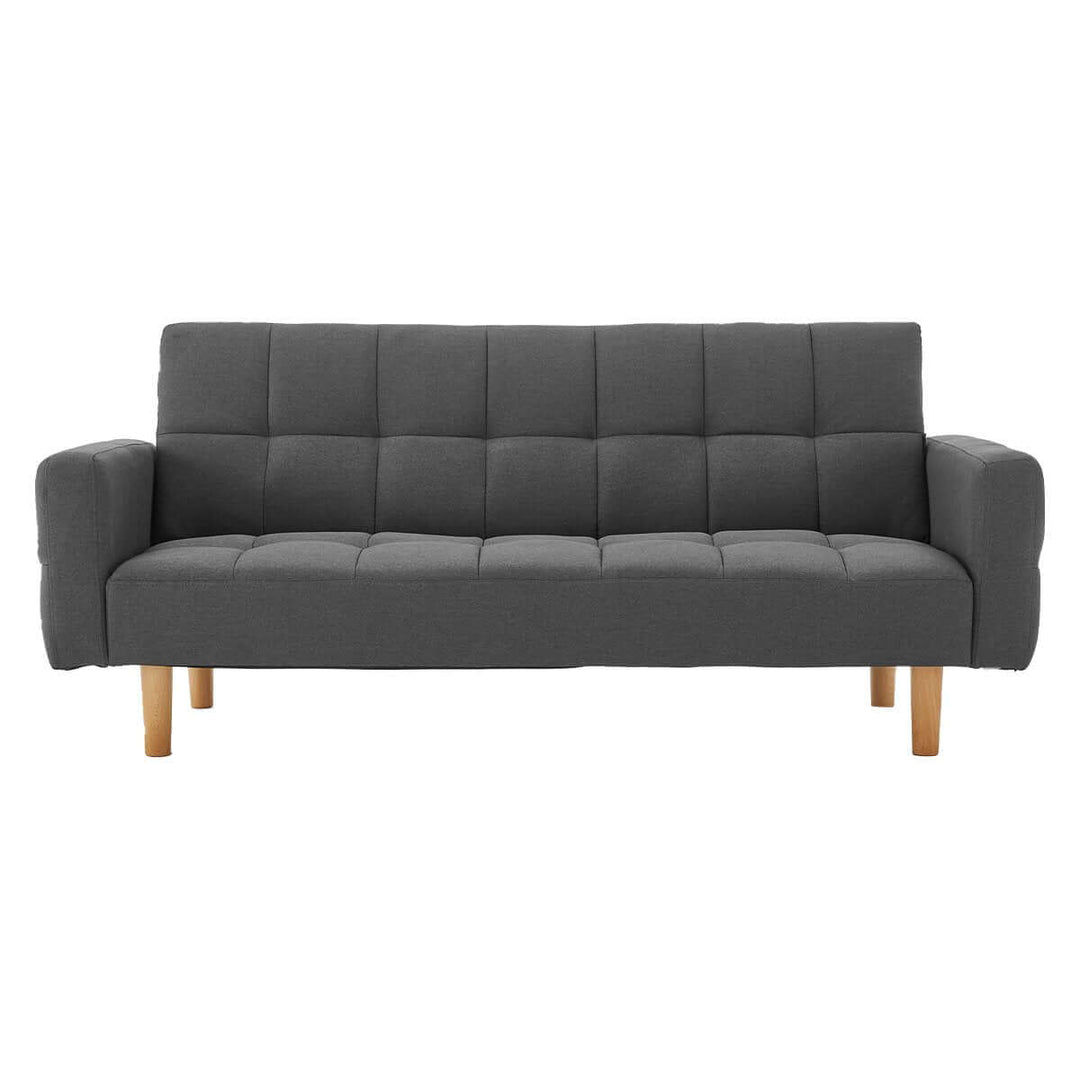 DSZ Product, feed-cond-new, feed-sl-DSZ Freight Payable, newSarantino 3 - Seater Fabric Sofa Bed Futon - Dark Grey - Premium Furniture > Bar Stools & Chairs > Arm Chairs & Recliners from Sarantino ! Shop Online Buy Now at S & D's Value Store Family Business Best Customer ServiceDSZ Product, feed-cond-new, feed-sl-DSZ Freight Payable, new