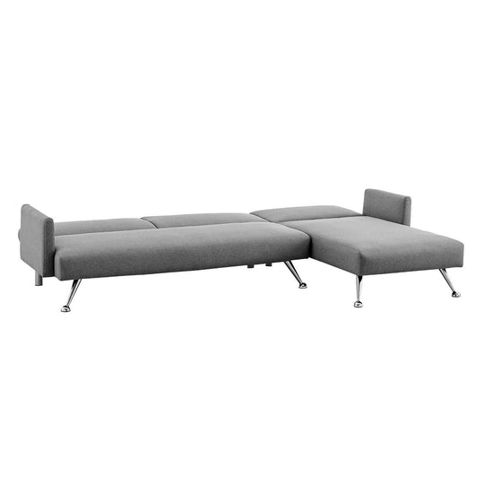 DSZ Product, feed-cond-new, feed-sl-DSZ Freight Payable, newSarantino Mia 3 - Seater Corner Sofa Bed Chaise And Pillows Dark Grey - Premium Furniture > Bar Stools & Chairs > Arm Chairs & Recliners from Sarantino ! Shop Online Buy Now at S & D's Value Store Family Business Best Customer ServiceDSZ Product, feed-cond-new, feed-sl-DSZ Freight Payable, new