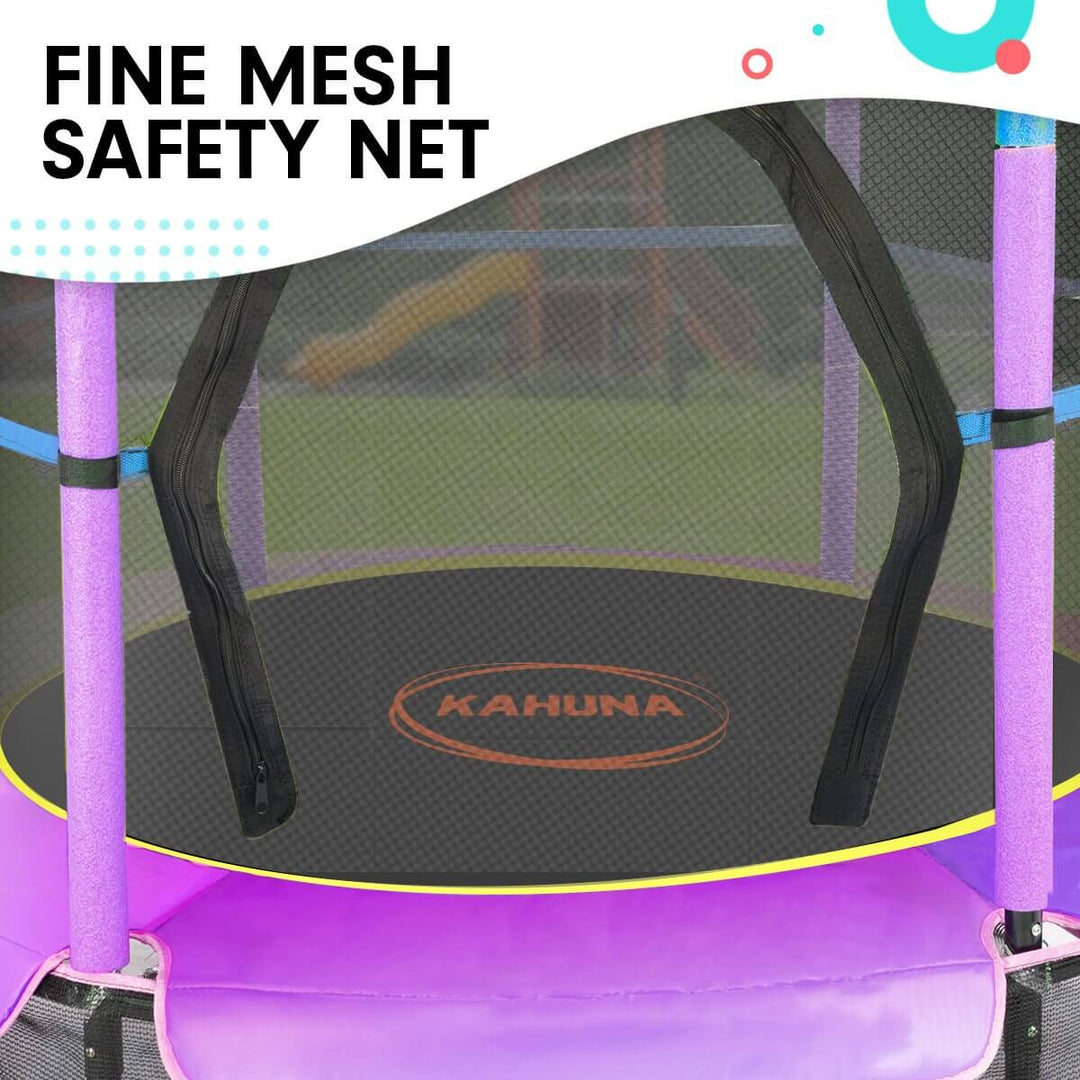 _label_, DSZ Product, feed-cond-new, feed-sl-free shipping, free-shipping, newKahuna 4.5Ft Trampoline Round Free Safety Net Spring Pad Cover Mat Outdoor Blue Purple - Premium Sports & Fitness > Trampolines > Trampolines & Accessories from Kahuna ! Shop Online Buy Now at S & D's Value Store Family Business Best Customer Service_label_, DSZ Product, feed-cond-new, feed-sl-free shipping, free-shipping, new