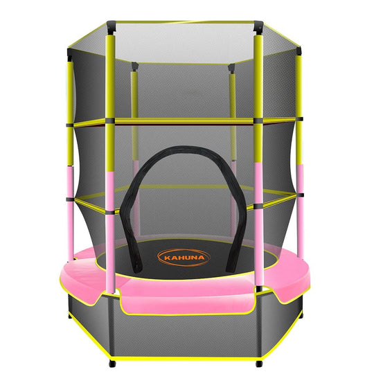 _label_, DSZ Product, feed-cond-new, feed-sl-free shipping, free-shipping, newKahuna 4.5Ft Trampoline Round Free Safety Net Spring Pad Cover Mat Yellow Pink - Premium Sports & Fitness > Trampolines > Trampolines & Accessories from Kahuna ! Shop Online Buy Now at S & D's Value Store Family Business Best Customer Service_label_, DSZ Product, feed-cond-new, feed-sl-free shipping, free-shipping, new