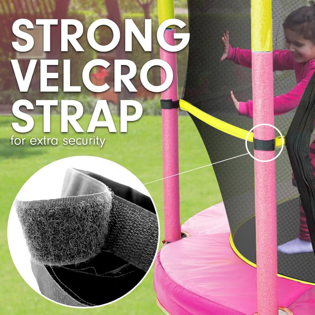 _label_, DSZ Product, feed-cond-new, feed-sl-free shipping, free-shipping, newKahuna 4.5Ft Trampoline Round Free Safety Net Spring Pad Cover Mat Yellow Pink - Premium Sports & Fitness > Trampolines > Trampolines & Accessories from Kahuna ! Shop Online Buy Now at S & D's Value Store Family Business Best Customer Service_label_, DSZ Product, feed-cond-new, feed-sl-free shipping, free-shipping, new