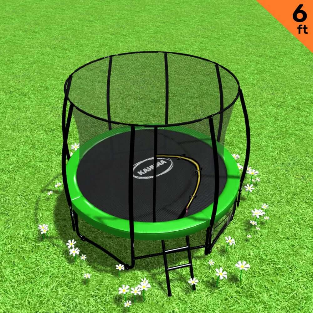 DSZ Product, feed-cond-new, feed-sl-DSZ Freight Payable, newKahuna 6Ft Outdoor Round Green Trampoline Safety Enclosure - Premium Outdoor Recreation > Camping > Caravan Accessories from Kahuna ! Shop Online Buy Now at S & D's Value Store Family Business Best Customer ServiceDSZ Product, feed-cond-new, feed-sl-DSZ Freight Payable, new