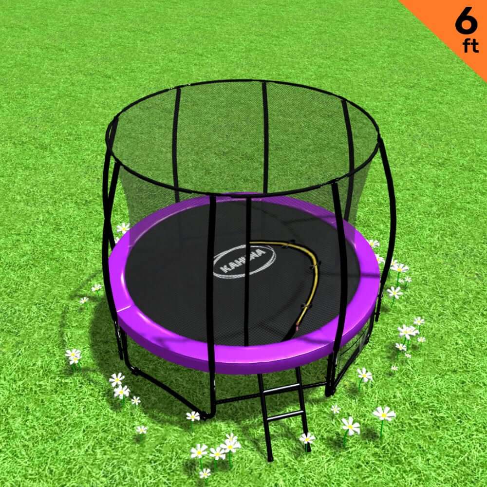 _label_, DSZ Product, feed-cond-new, feed-sl-free shipping, free-shipping, newKahuna Classic 6Ft Trampoline Round Outdoor Free Safety Net Spring Pad Cover Mat Purple - Premium Sports & Fitness > Trampolines > Trampolines & Accessories from Kahuna ! Shop Online Buy Now at S & D's Value Store Family Business Best Customer Service_label_, DSZ Product, feed-cond-new, feed-sl-free shipping, free-shipping, new